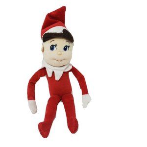 Elf on Shelf Stuffed Plush Christmas Boy 14" Red